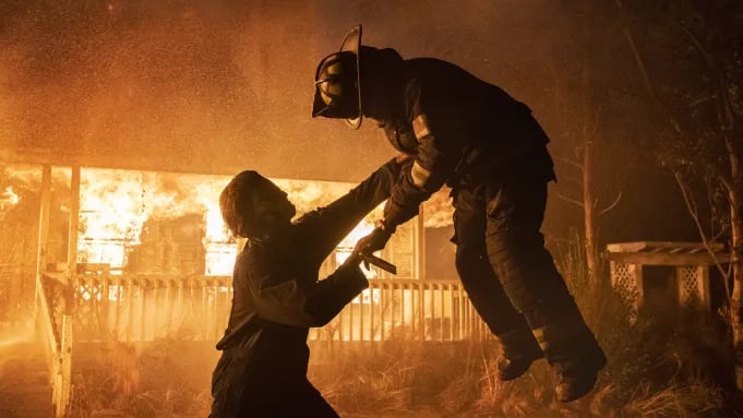 Myers kills a fireman