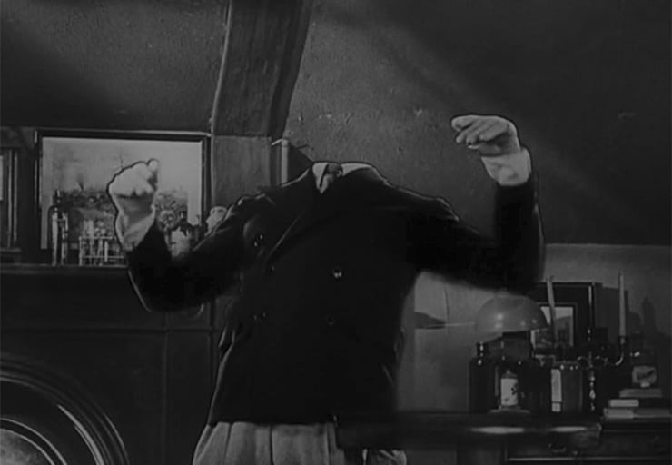 Claude Rains as The Invisible Man