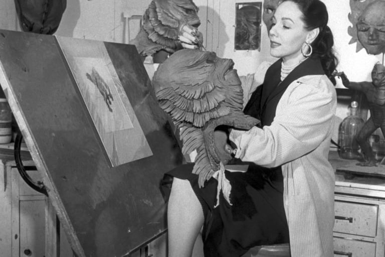 Millicent Patrick, creator of the Creature.