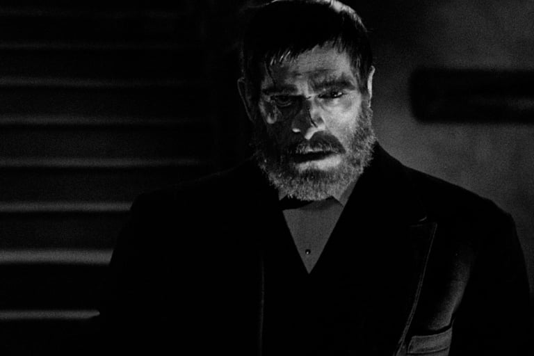 Boris Karloff as Morgan, the butler