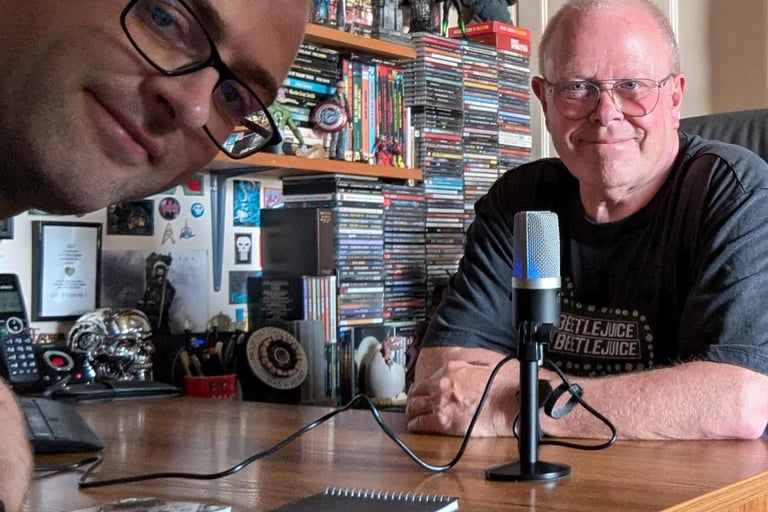 Podcast duo - Steve & Robin Pierce