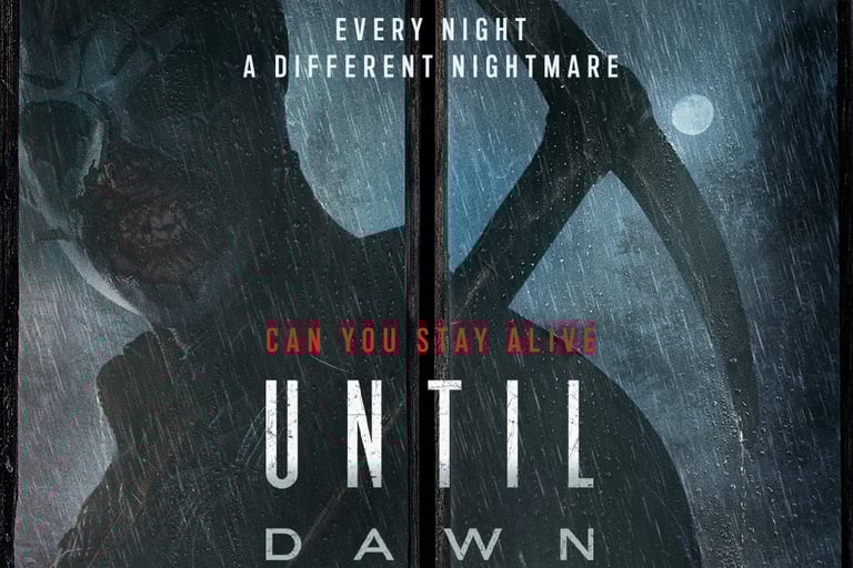 Until Dawn teaser poster