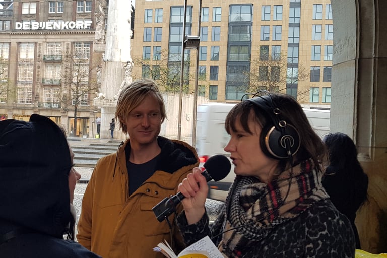 Opnames FNV podcast De nieuwe bonzen, Linda Vermeulen - Blckbrd