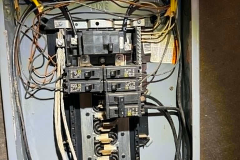 We check the entire electrical service in the home to ensure it safe.