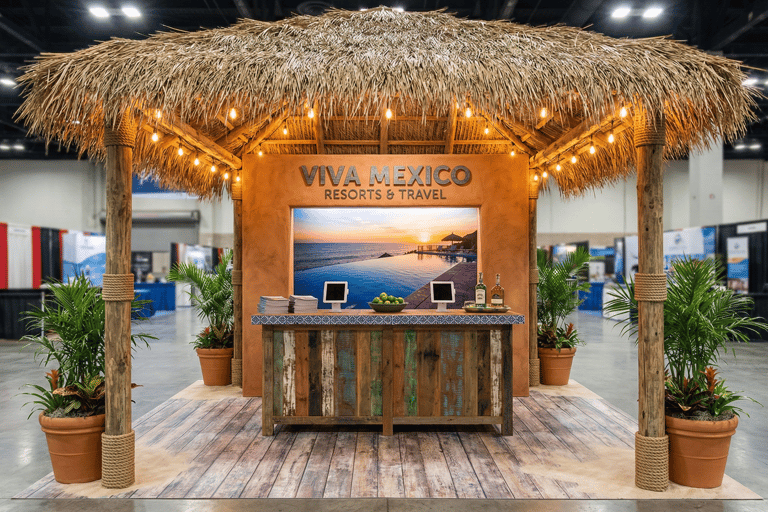 Custom Trade Show Booth (Vacation company)