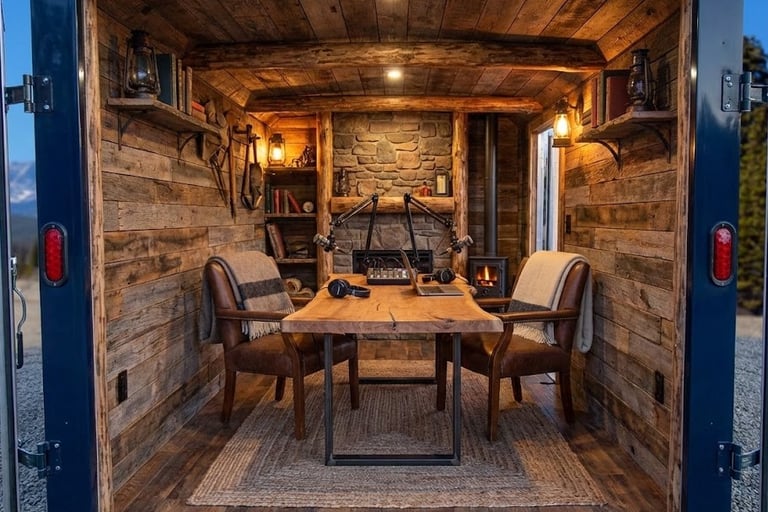 Custom Mobile Podcast Studio