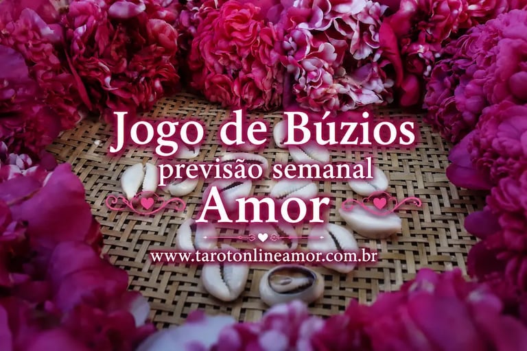 Jogo de búzios previsão semanal amor