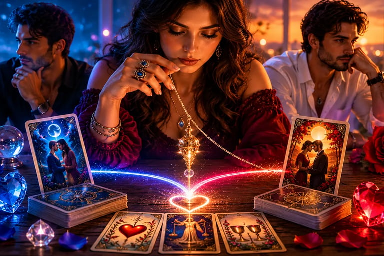 Tarot: como escolher entre 2 pessoas? Leitura de cartas para orientação em dilemas amorosos