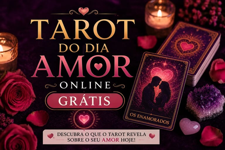 Tarot do dia: amor online grátis. Tire sua carta e receba uma orientação personalizada para sua vida