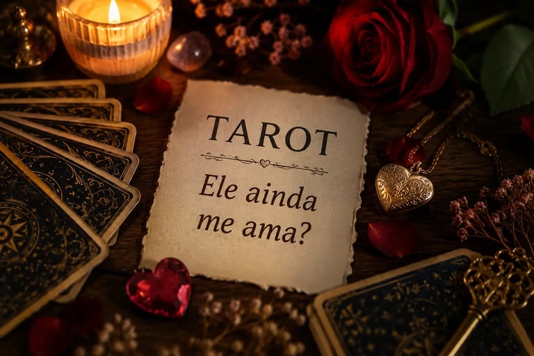Tarot: ele ainda me ama? Tiragem para descobrir os sentimentos dele.