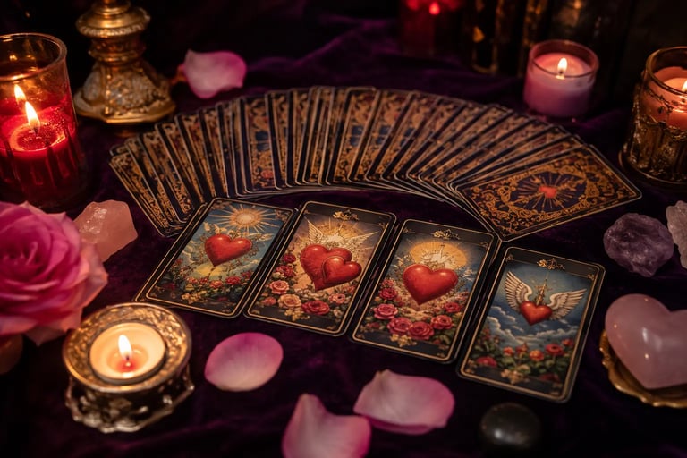 Tarot online amor para consultas de relacionamento