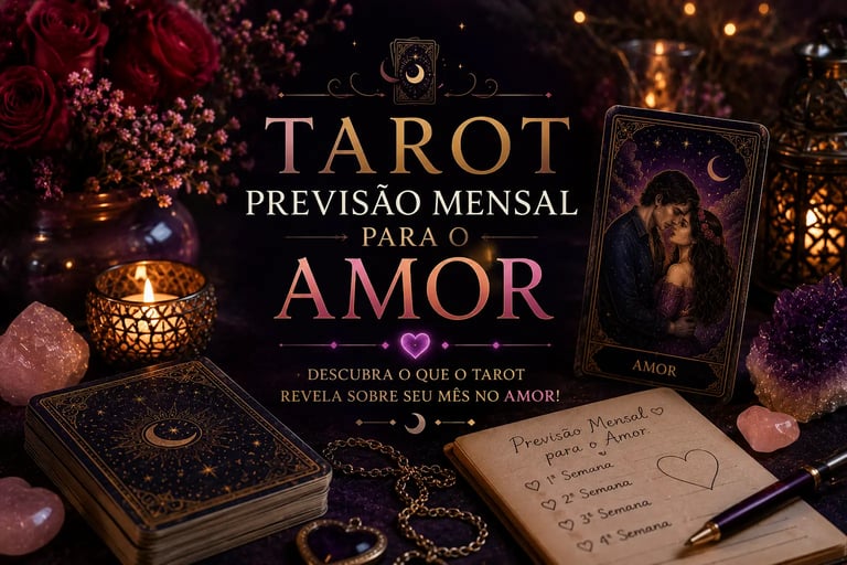 Tarot: previsão mensal para o amor. Confira as energias e conselhos das cartas para amor