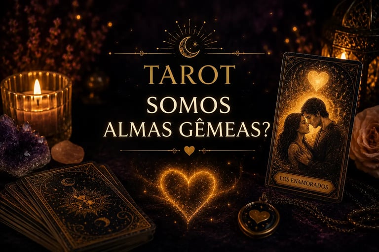 Tarot: somos almas gêmeas? Leitura de cartas para entender a conexão espiritual e o destino do casal