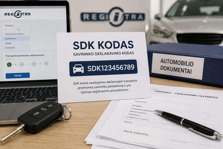 Kas yra SDK kodas Lietuvoje