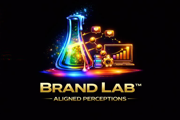 Brand Lab service visual showing alignment of customer perception with hospitality brand identity