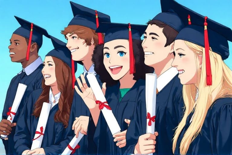 Educated students make honor to their parents