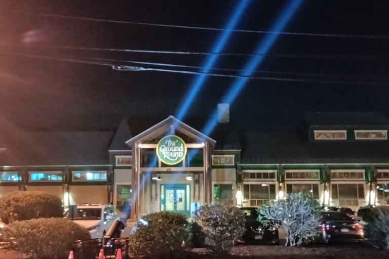 grand opening searchlights