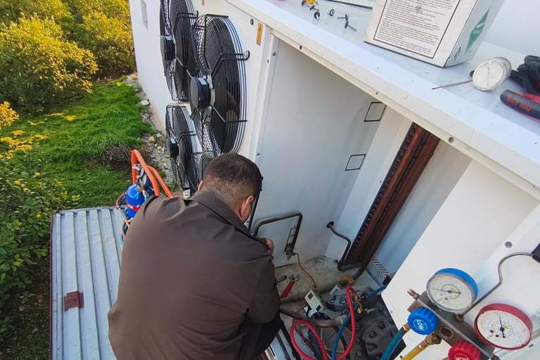 Soğuk hava deposu tamiri