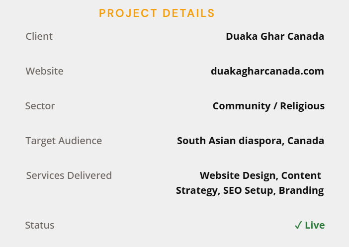 Project Details
