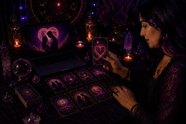 Cartas de tarot para leitura tarot do amor para reconciliação amorosa