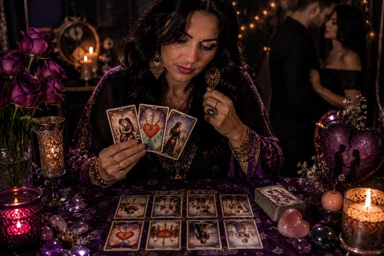Jogo de cartas para consulta com taróloga tarot amor traição infidelidade