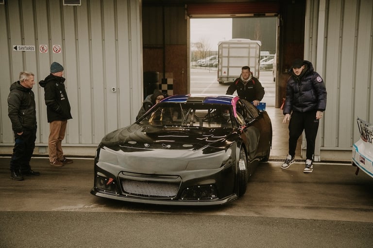 lux motorsport euro nascar testing