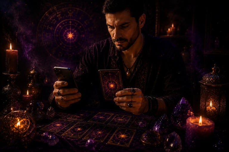 Consulta com cartomante por telefone 24 horas ao vivo