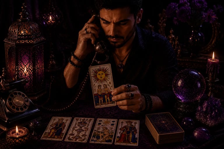 Leitura de Tarot de Marselha via telefone e WhatsApp