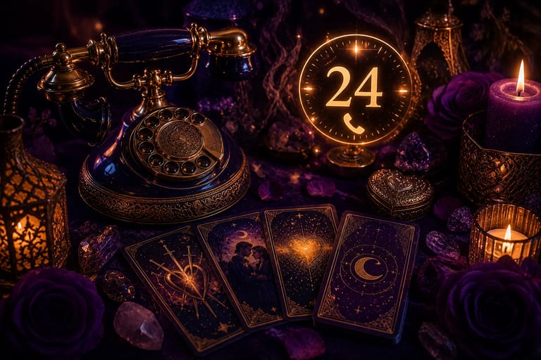 Consulta de Tarot por telefone 24 horas com atendimento ao vivo