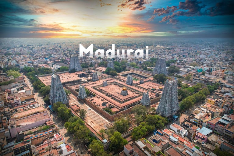 Madurai drop taxi and outstation cab booking service - South India Drop Taxi