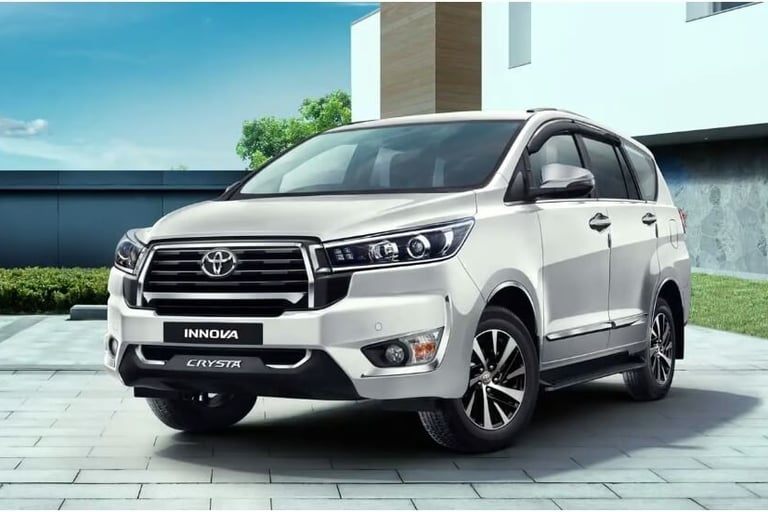 South India Drop Taxi Innova Crysta