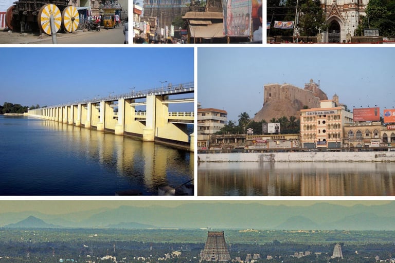 Trichy drop taxi and affordable outstation cab service - South India Drop Taxi