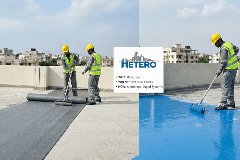 Terraces and Roofs Waterproofing