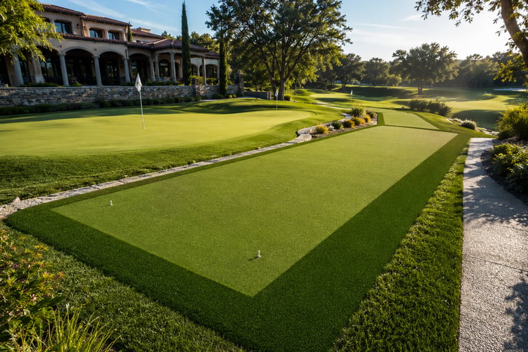 golf course artificial turf