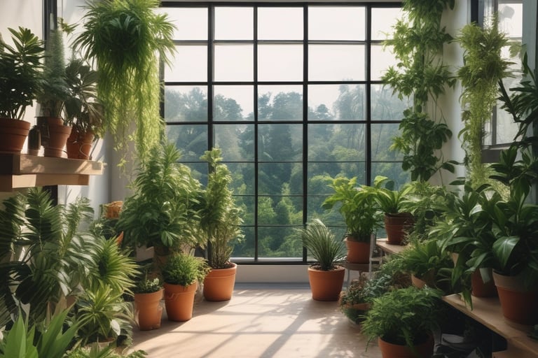 Bright living room with modern inventory