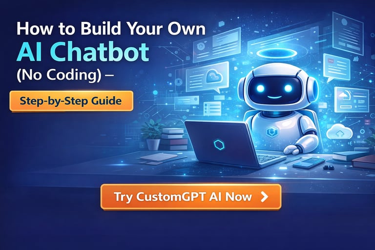 How to Build your own AI chatbot