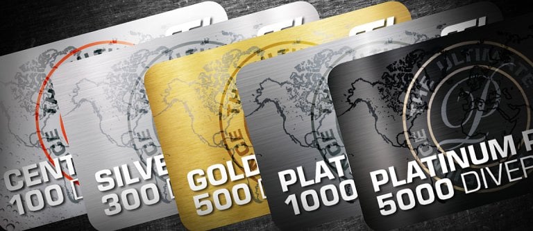 4 Brevet Karten von SSI Specialdive