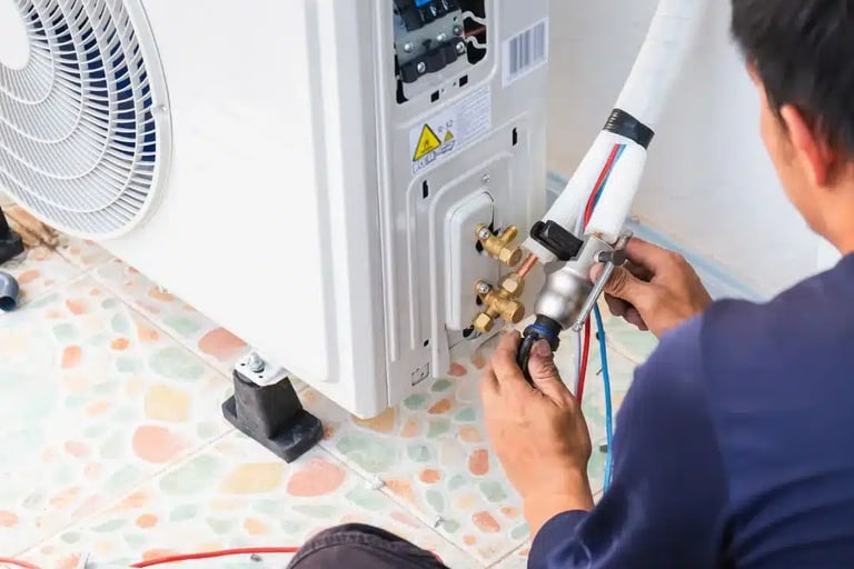 فني مكيفات اسبلت فني مكيفات شباك تركيب مكيفات  صيانة مكيفات شركة تركيب مكيفات الطايف 