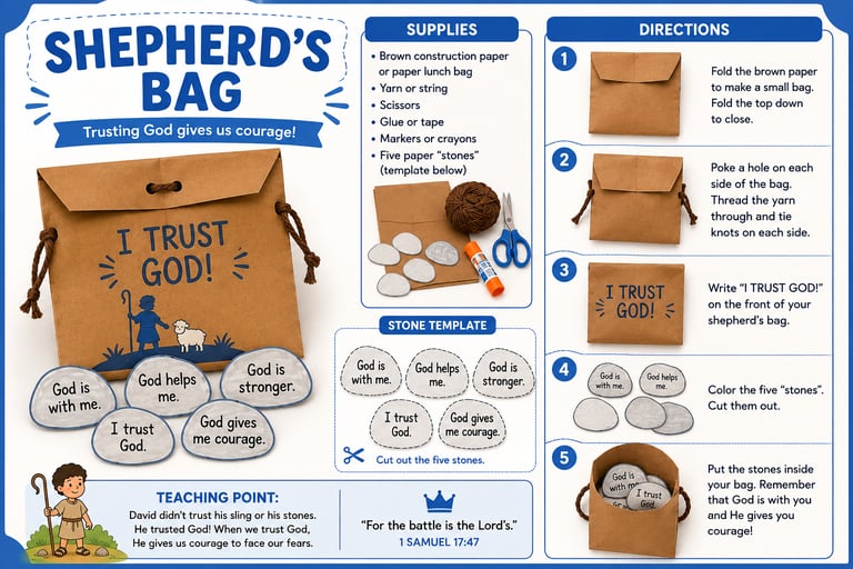 Shepherd's bag craft