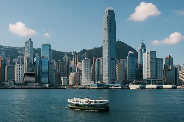 View of Hong Kong Bay