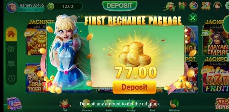 ZV777 casino game in Pakistan with signup bonus deposit bonus and 300 withdrawal