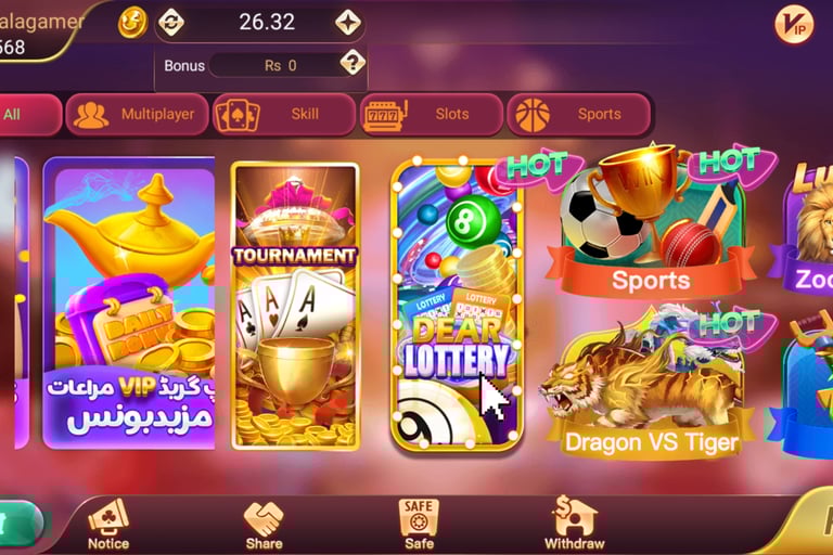 DragonTiger Club casino game in Pakistan with high deposit bonus and events