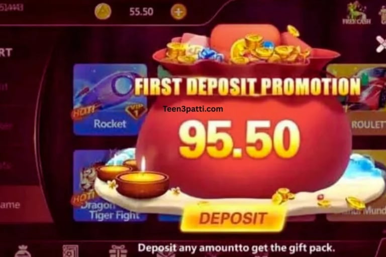Luck55 Slots online casino game in Pakistan with 55 signup bonus and cashback