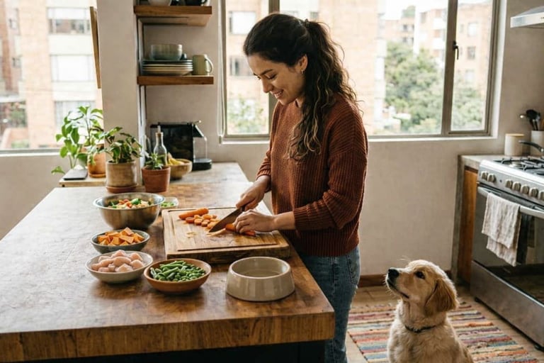 ¿BARF, concentrado o comida casera? Comparación honesta de las tres opciones para alimentar a tu cac
