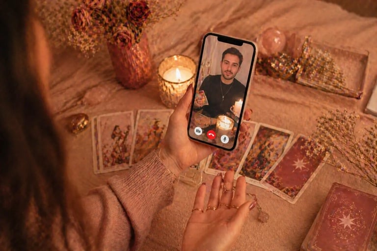 Consulta de tarot do amor 24 horas online via WhatsApp.