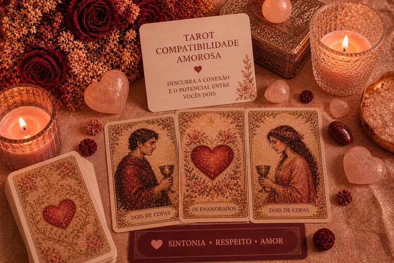 Consulta de tarot para compatibilidade amorosa de casal online.
