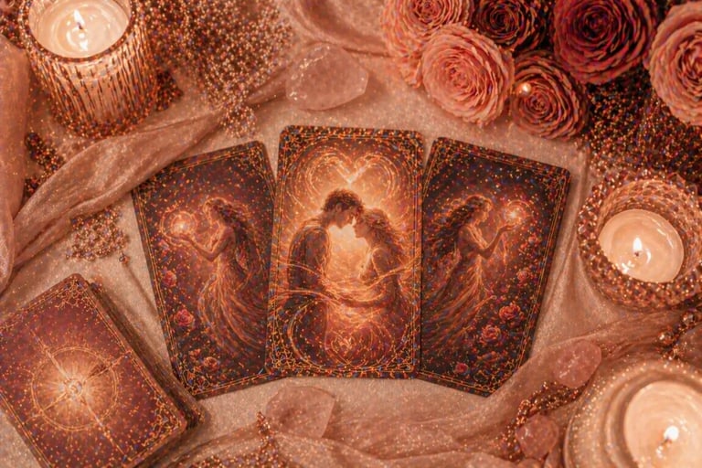 tarot conexao de almas com cartas de amor espiritual