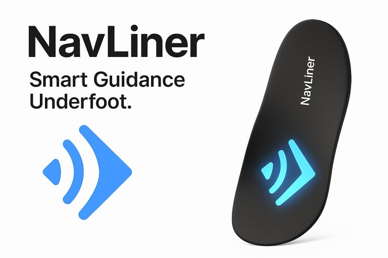 NavLiner smart guidance footwear