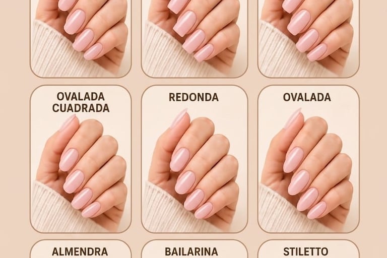 Formas de uñas