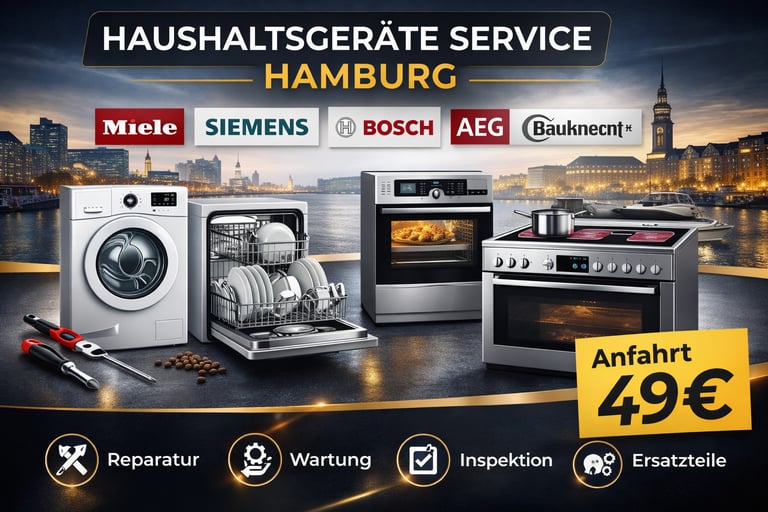 haushaltsgeräte kundendienst hamburg